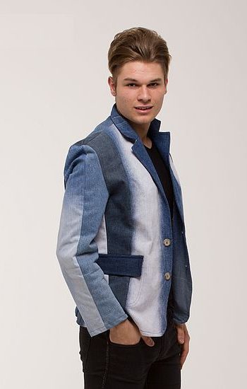 Férfi zakó kék - Rethy Fashion