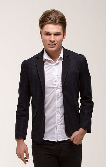 Férfi zakó fekete - Rethy Fashion